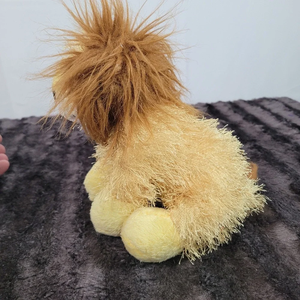 Ganz Webkinz Lion Plush Stuffed Animal HM006 Yellow Wild Cat Collectible Toy